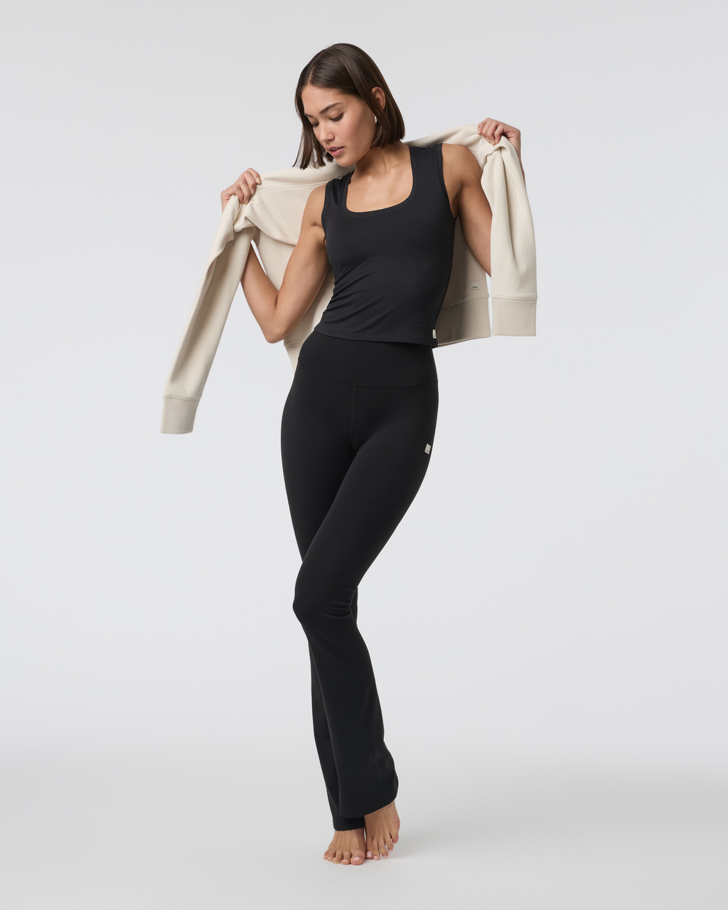 Vuori AllTheFeels™ Slim Flare | Black