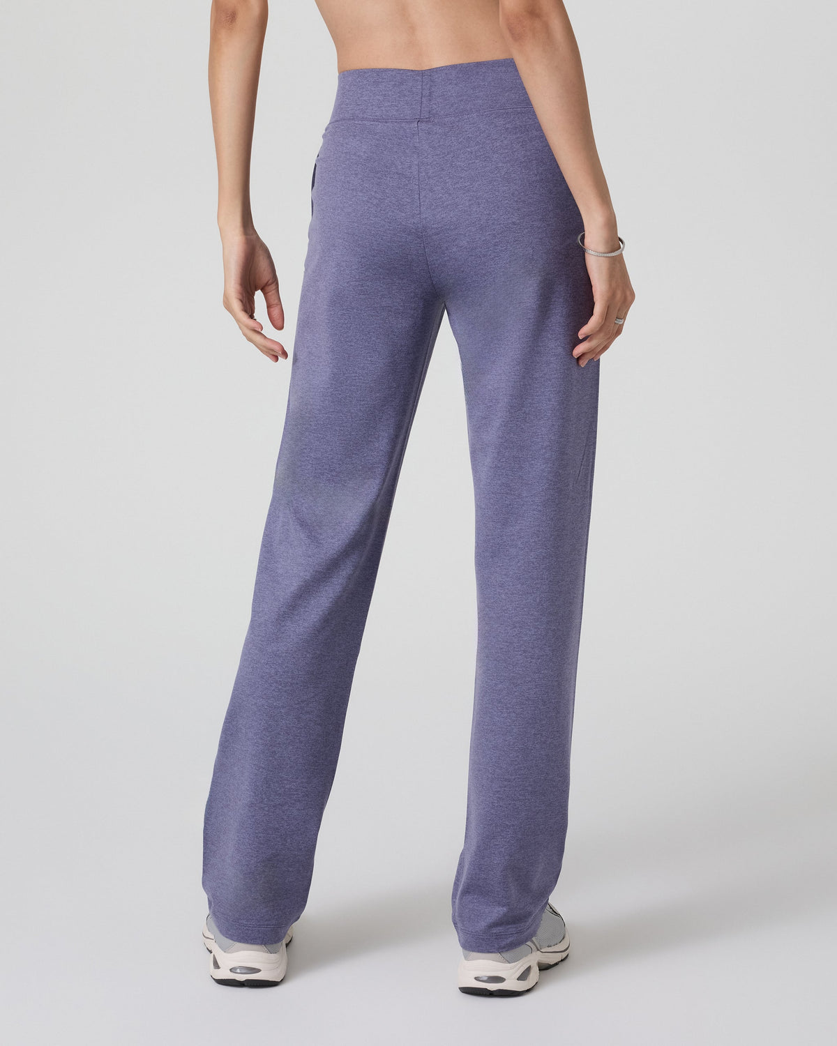 Halo Straight Leg Trouser | Cosmic Heather