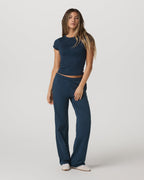 Halo Modern Straight Leg Pant | Blue Coast Heather
