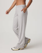 Halo Modern Straight Leg Pant-Short | Pale Grey Heather