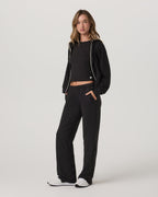 Halo Modern Straight Leg Pant | Solid Black