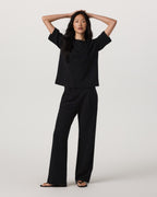 Maven Wideleg Pant | Black