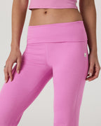 Halo Foldover Pant | Azalea Pink Heather