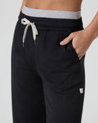 Halo Warm Up Straight Leg Pant | Black Heather