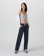 Halo Warm Up Straight Leg | Midnight Heather