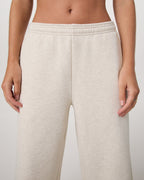 Restore Ultra Wideleg Sweatpant | Bone Heather