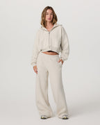 Restore Ultra Wideleg Sweatpant | Bone Heather