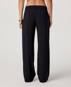 Villa Low Slung Trouser | Black
