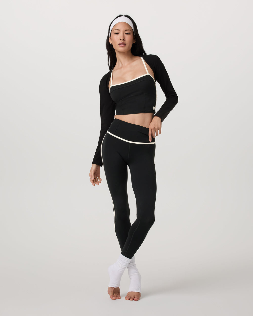 Vuori AllTheFeels™ Corset Legging | Black