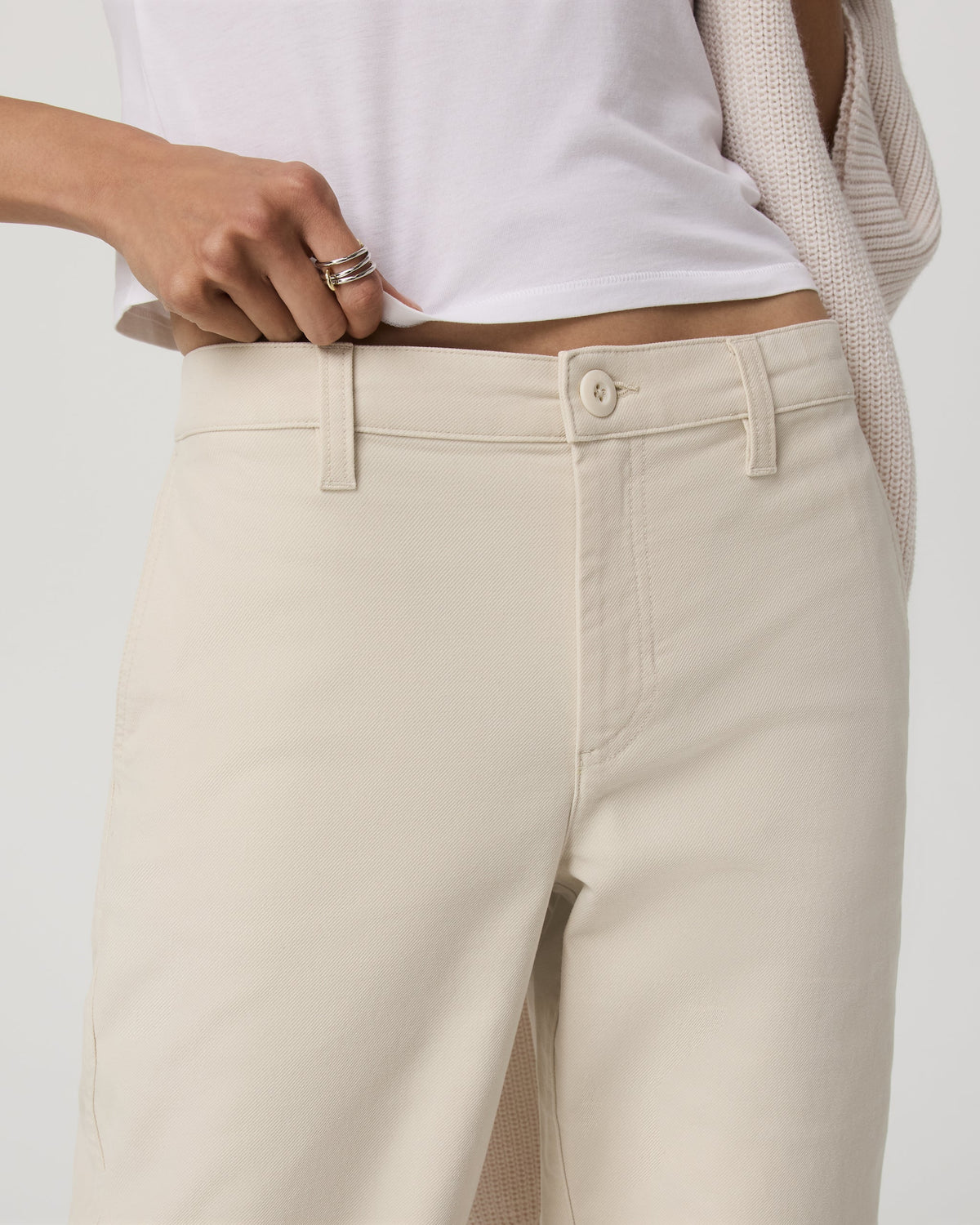 Telluride Twill Pant | Bone