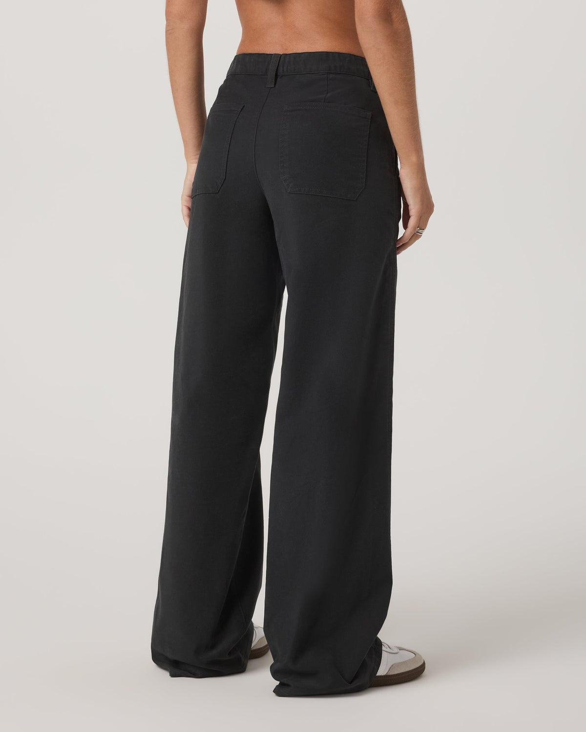 Telluride Twill Pant | Washed Black
