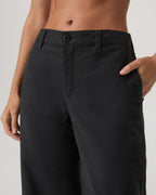 Telluride Twill Pant | Washed Black