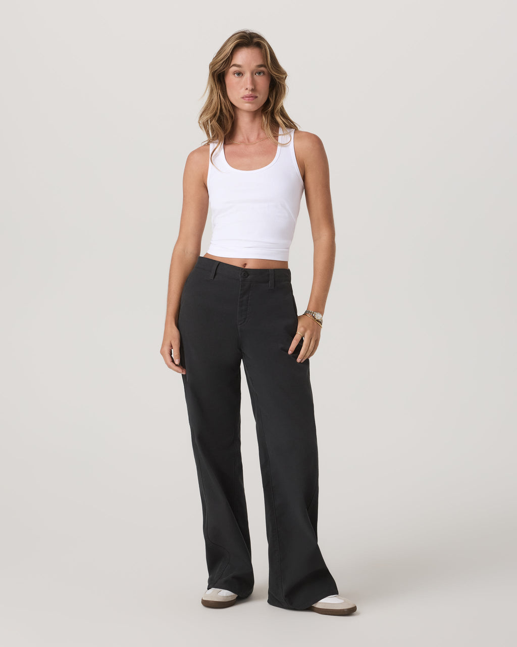 Telluride Twill Pant | Washed Black