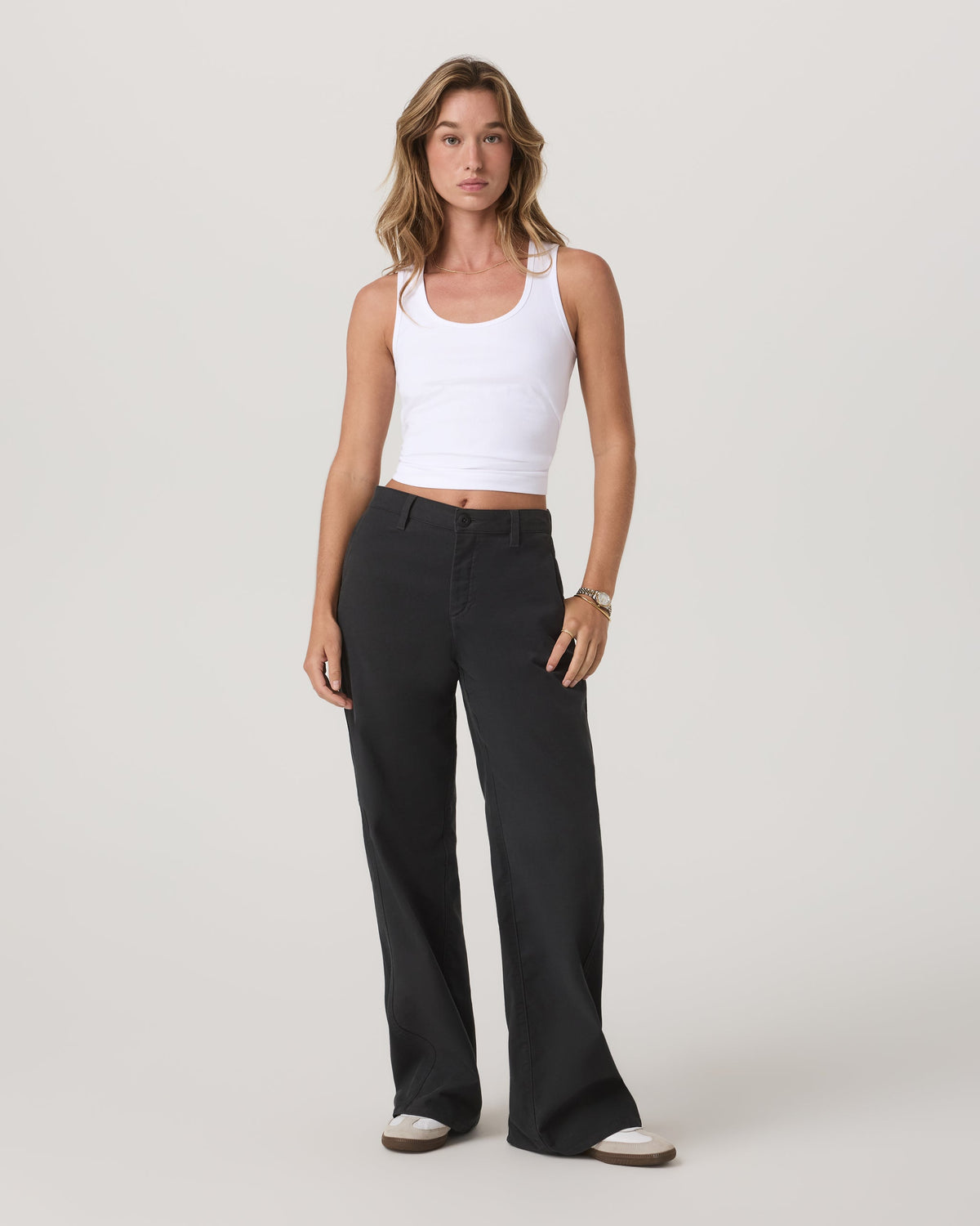 Telluride Twill Pant | Washed Black