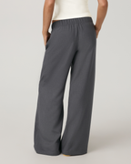Sander Elastic Waist Trouser | Charcoal Heather
