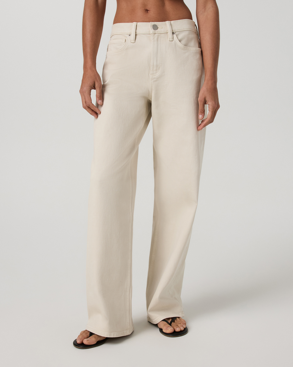 Womens Vuori Vintage Wideleg Jean 30 | Bone Denim