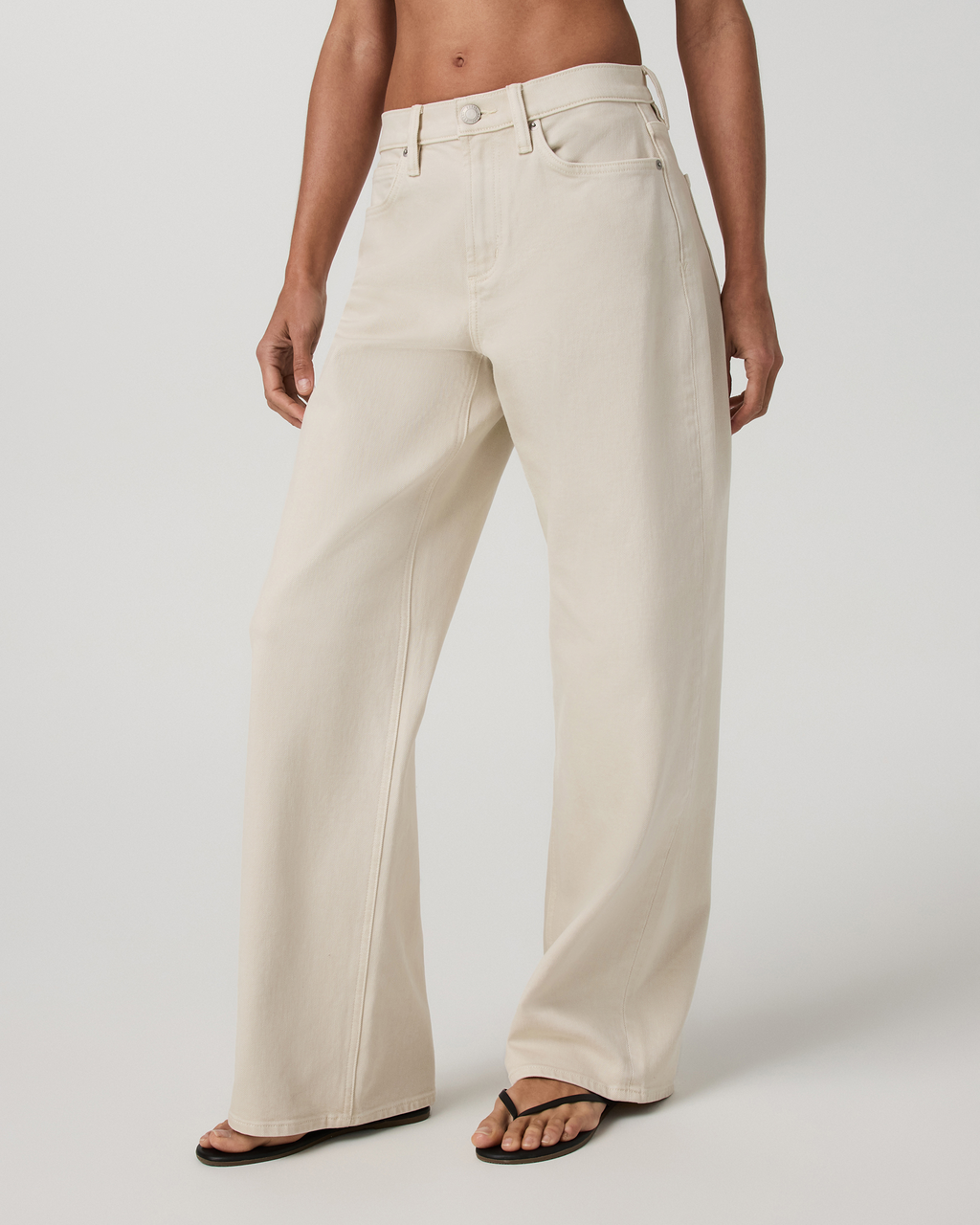 Womens Vuori Vintage Wideleg Jean 30 | Bone Denim