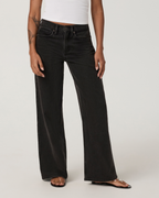 Womens Vuori Vintage Wideleg Jean | Black Wash Denim