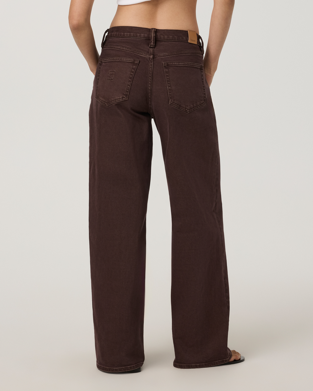 Womens Vuori Vintage Wideleg Jean | French Roast Denim