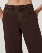 Womens Vuori Vintage Wideleg Jean | French Roast Denim