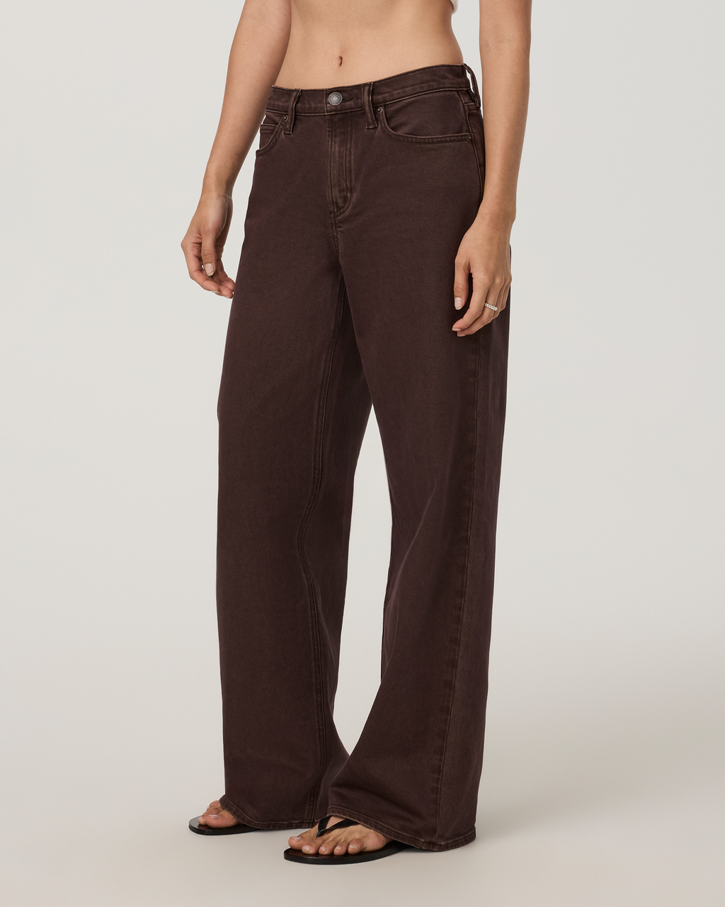 Womens Vuori Vintage Wideleg Jean | French Roast Denim