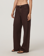 Womens Vuori Vintage Wideleg Jean | French Roast Denim