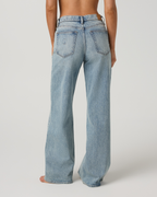 Womens Vuori Vintage Wideleg Jean 30 | Light Wash Indigo Denim