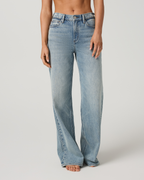 Womens Vuori Vintage Wideleg Jean 30 | Light Wash Indigo Denim