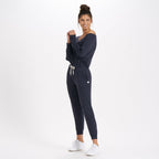 Long-Sleeve Lux Jumpsuit | Midnight Heather
