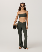 Elevation Rhythm Flare | Army Heather