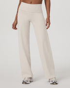 Granite Foldover Straight Leg | Oatmeal Heather