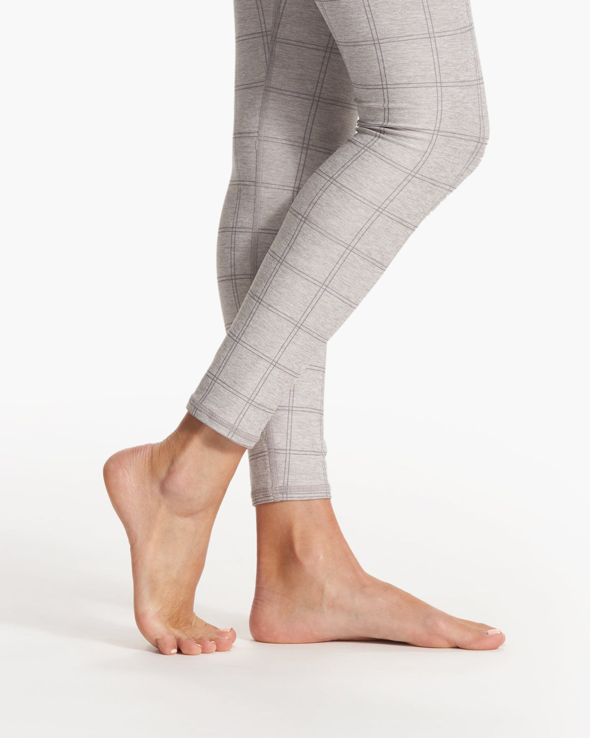 Clean Elevation Legging | Clay Heather Windowpane