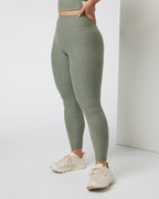 Clean Elevation Legging | Pistachio Heather