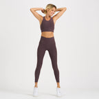 Clean Elevation Legging | Smoked Plum Heather