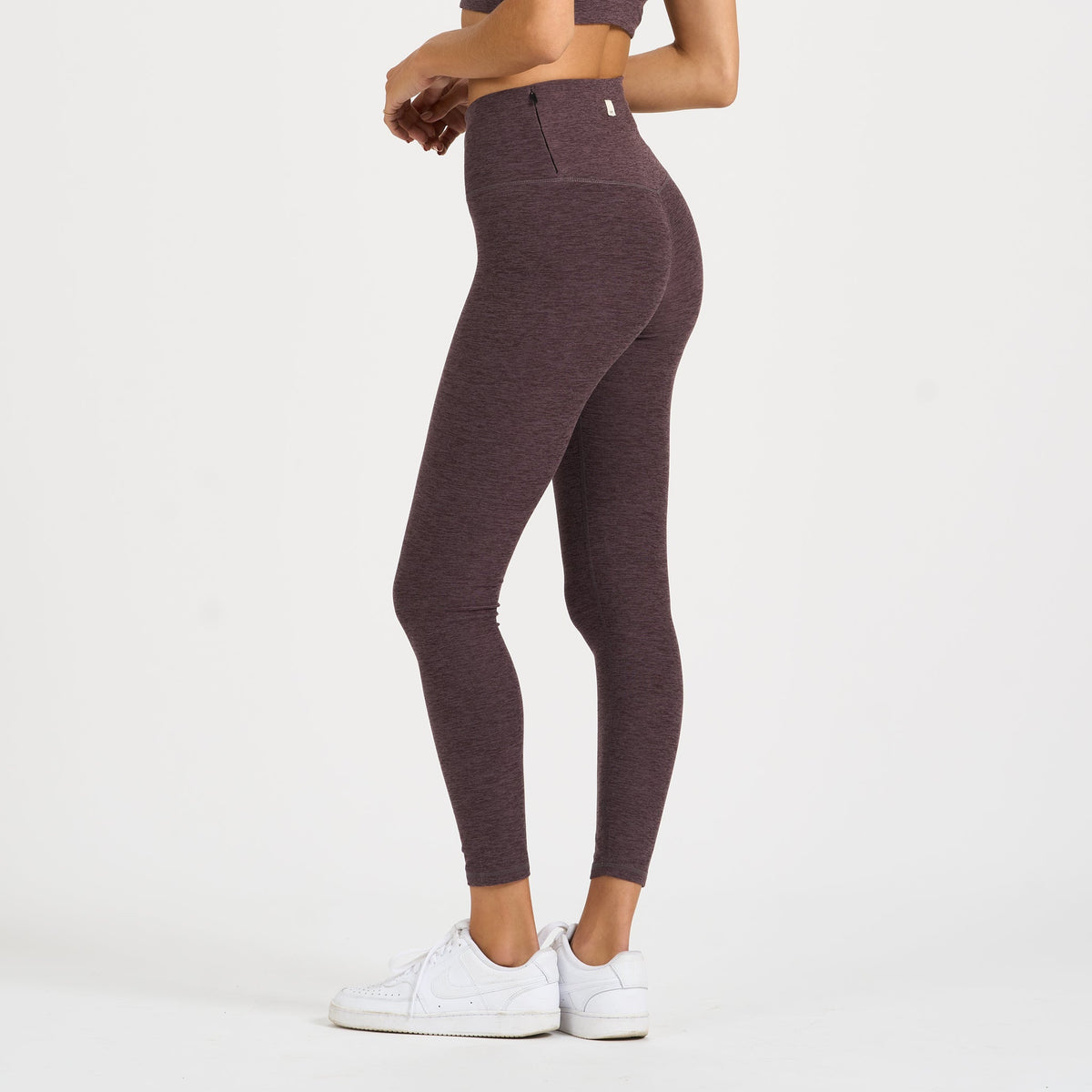 Clean Elevation Legging | Smoked Plum Heather