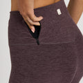 Clean Elevation Legging | Smoked Plum Heather