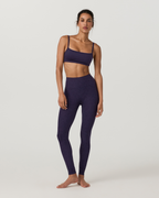 Clean Elevation Legging - Short | Velvet Violet Heather