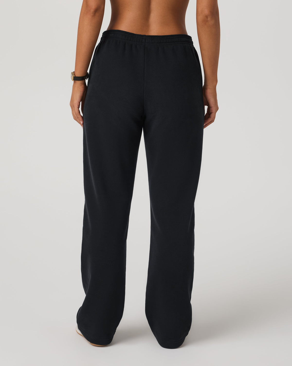 Restore Straight Leg Sweatpant-Short | Washed Black