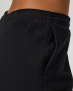 Restore Straight Leg Sweatpant-Short | Washed Black