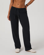 Restore Straight Leg Sweatpant-Short | Washed Black