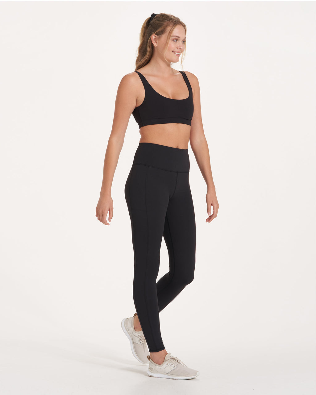 Studio Pocket Legging - Long | Black