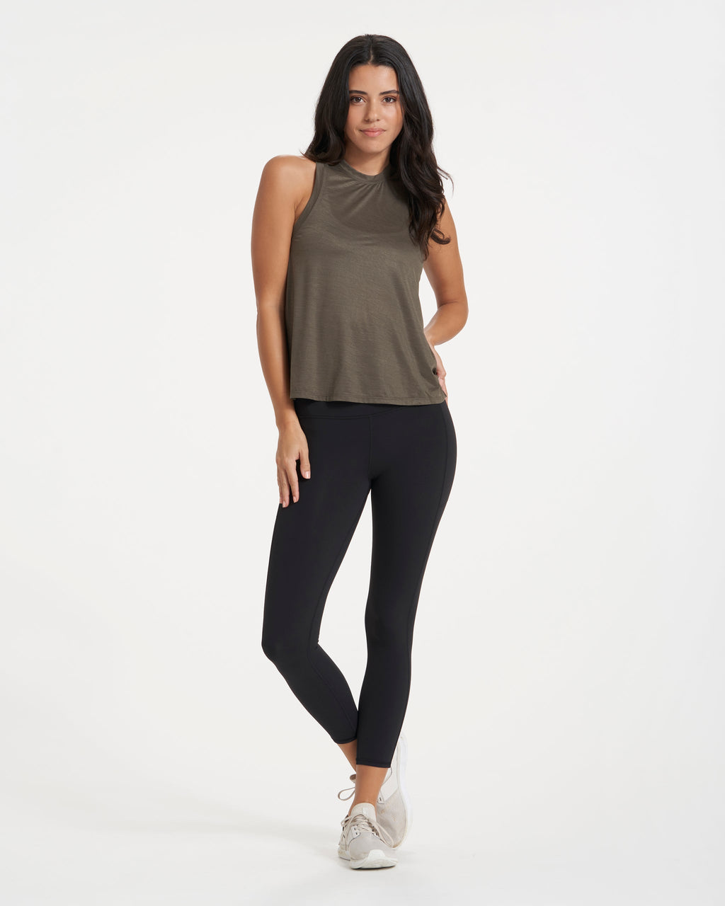 Studio Pocket Legging-Short | Black