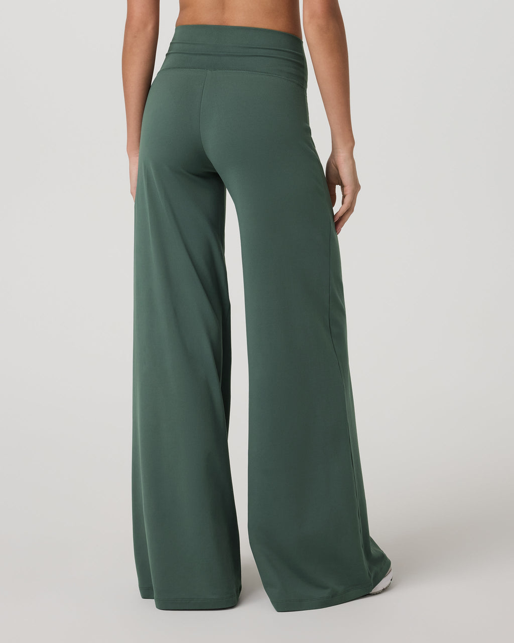 Halo Easy Wideleg Pant - Short | Agate Green