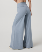 Halo Easy Wideleg Pant - Short | Coastal Fog Heather