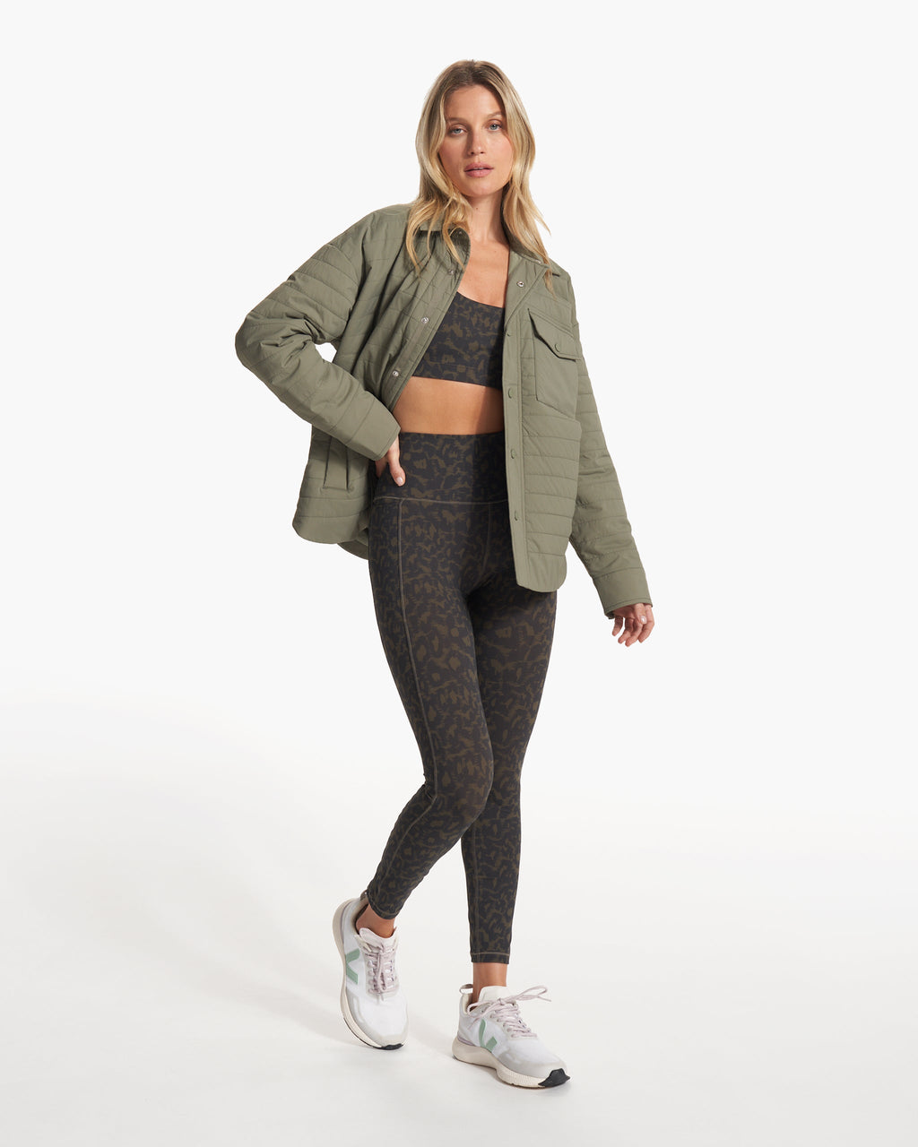 Studio Pocket Legging | Cocoa Spots
