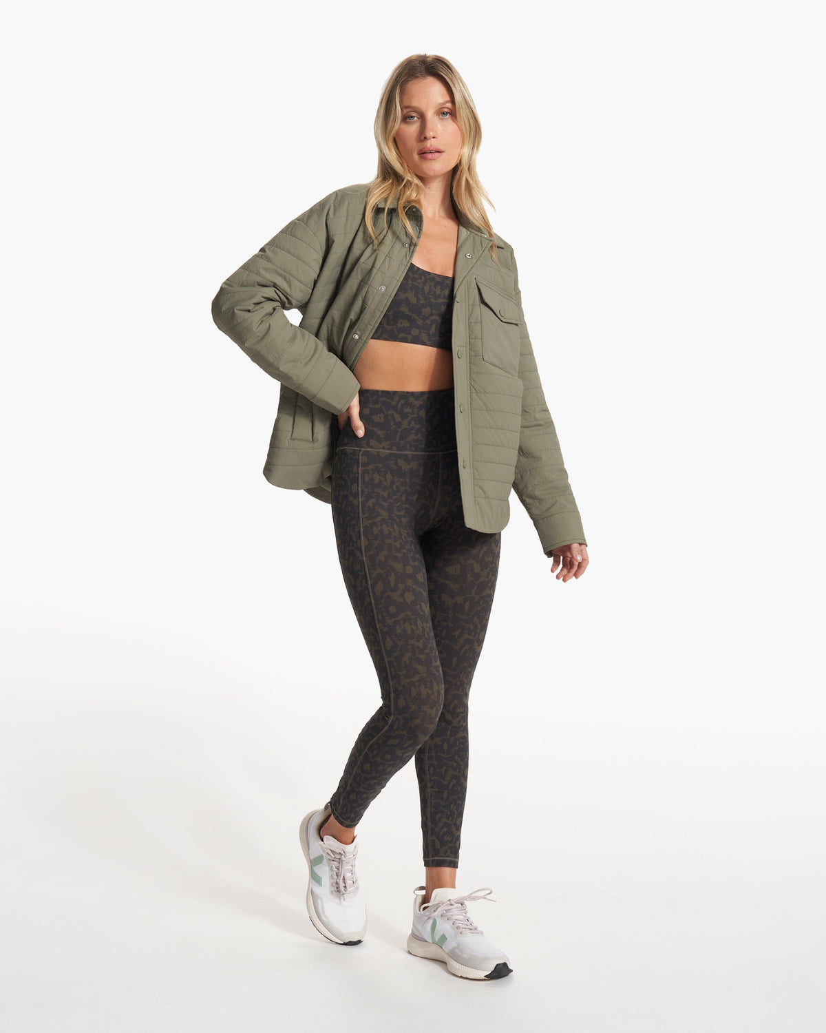 Studio Pocket Legging | Cocoa Spots