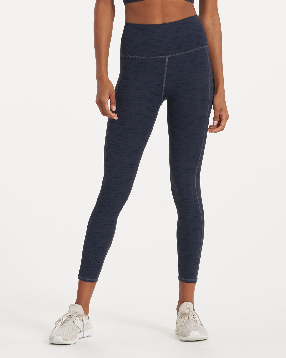 Studio Pocket Legging | Midnight Slub