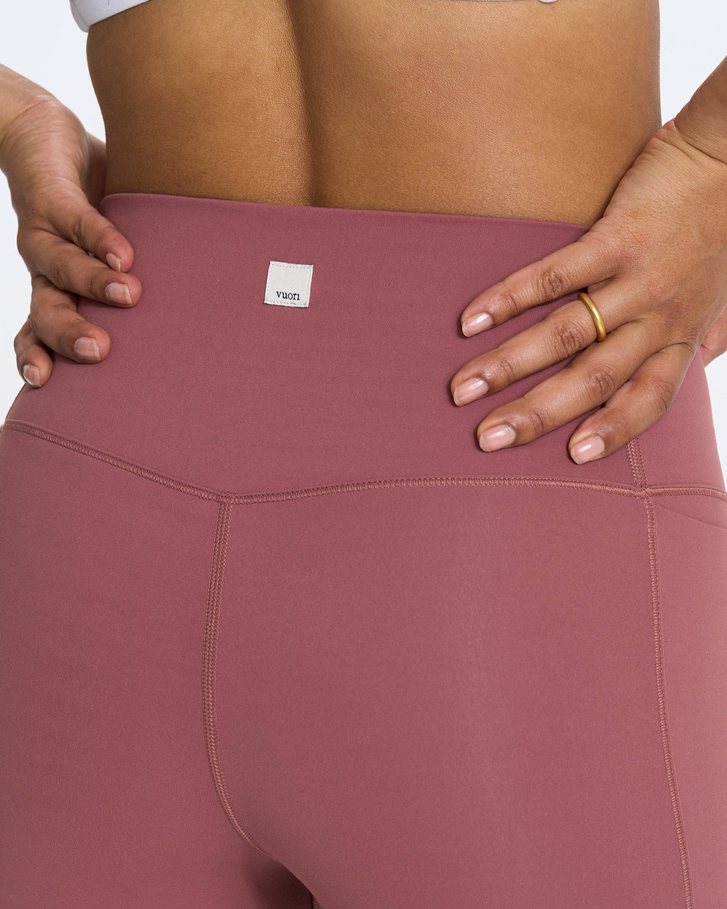 Studio Pocket Legging | Rosewood