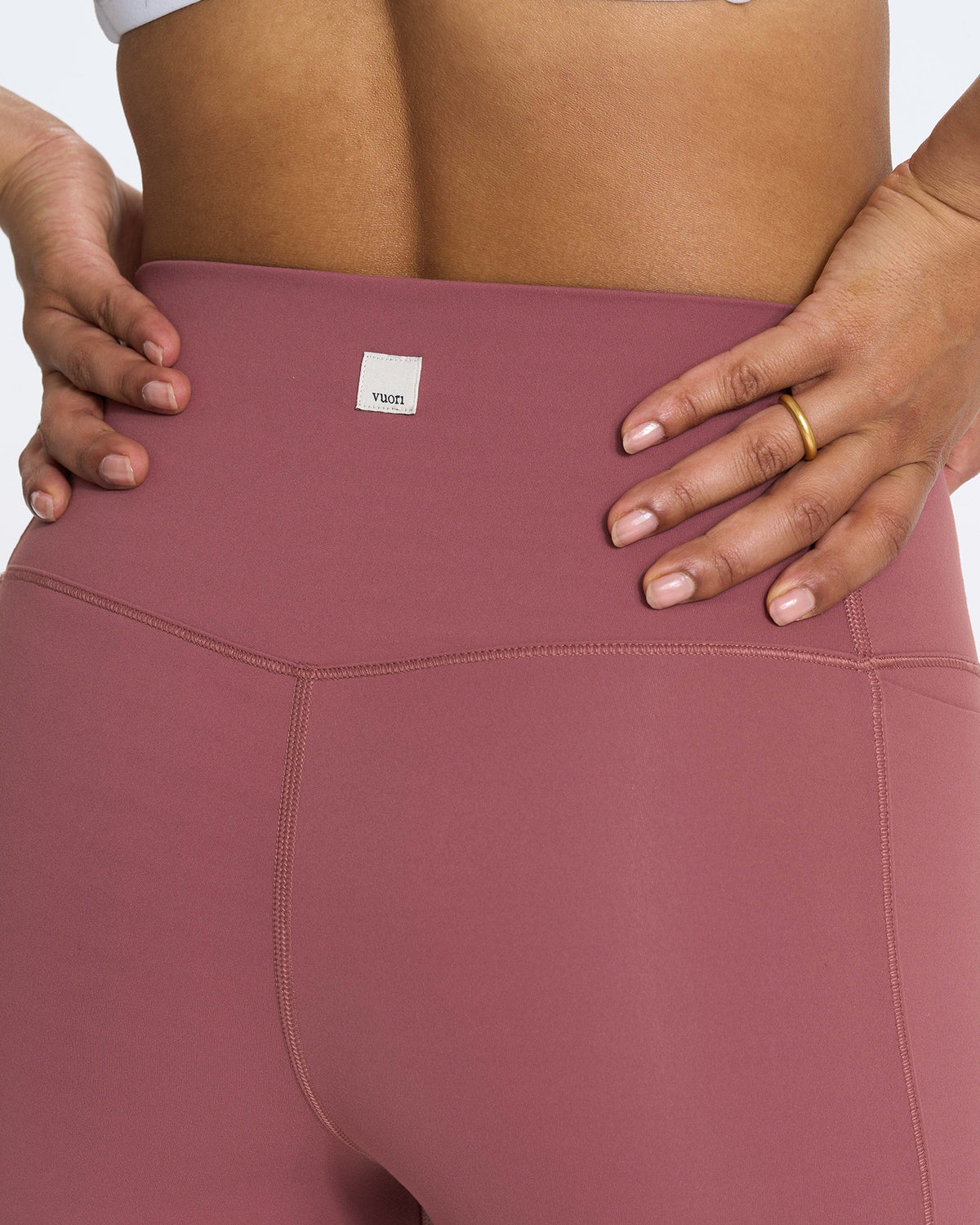 Studio Pocket Legging | Rosewood