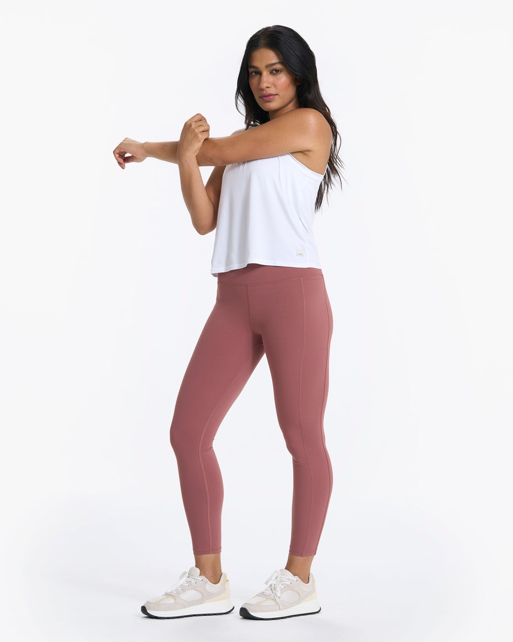 Studio Pocket Legging | Rosewood